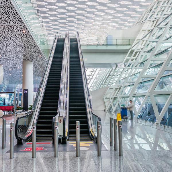 Hallway of Bandara Airport