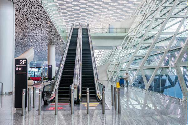 Hallway of Bandara Airport