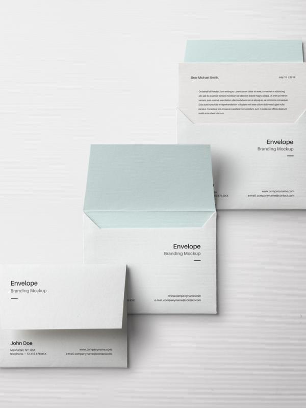 The Blue Leave One Mockup