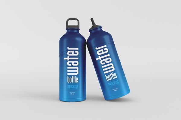 Blue Sport Bottle Drink